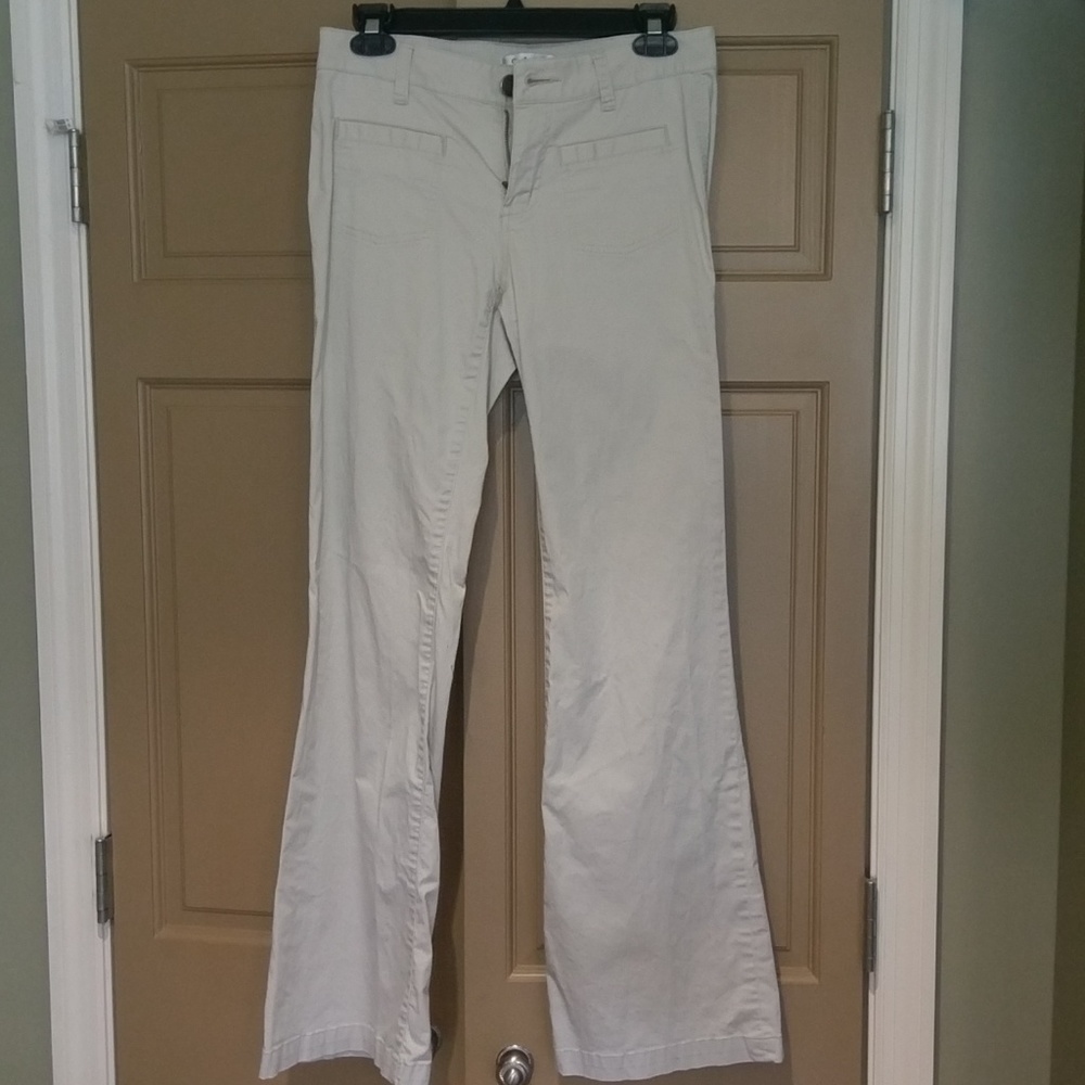 CAbi light khaki pants